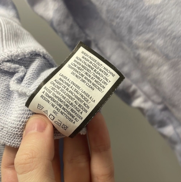 LazyPants Crewneck in Blue Cloud - Picture 7 of 8